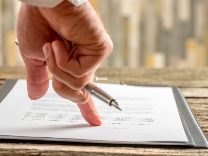 Rapport final signé